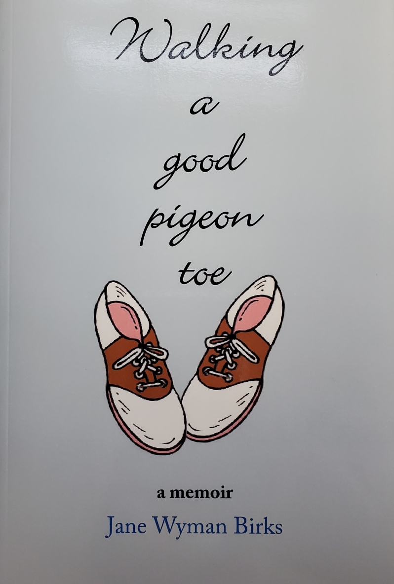 Product Description: Jane Wyman Birks offers a lively account of her life in the 1940s as a first-year student at the University of Minnesota. In the aftermath of the Great Depression and at the start of World War II, her mother, just divorced, is raising three "latchkey" daughters in the Kenwood area of Minneapolis. It is a unique decade of big band music, teen talk, and teen values.</br></br>Here is a story of the sights, the sounds, the fears, the laughter and chatter of a family embracing small joys while coping with its own sadness in a moment of global significance. Then too comes Jane's unexpected friendship with navy cadet George Herbert Walker Bush--future president of the United States.</br></br>Walking a Good Pidgeon Toe is the candid and charming memoir of a girl stepping from youthful naivete towards womanhood in a changing world.</br> Walking a Good Pidgeon Toe: a memoir