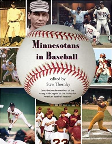 Product Description: Beginning with the sunny August afternoon in 1857 when Minnesota's first ball club was organized in Nininger and continuing through the Twins' latest season, Baseball in Minnesota is the first comprehensive history of America's Pastime in the North Star State. Encompassing the rich heritage of minor league baseball, town teams, the Minnesota Gophers, the Saint Paul Saints, and the Minnesota Twins, this encyclopedic volume delivers exceptionally detailed stories of the games, the ball parks, and the larger-than-life personalities, all woven with carefully researched statistics, eyewitness accounts, and vintage photos.</br></br>Stew Thornley, considered "the most recognizable and respected local baseball historian and writer," (City Pages), presents this exhaustively researched volume of elusive information and obscure facts, such as team names and players, leagues and venues, dates and stats. Thornley's eye for detail is equal to his skill in recounting stories chock-full of unusual anecdotes and player interviews that will surprise and delight both new and hardcore fans. Meticulously crafted accounts include the stories of lone black player W. W. Fisher and the Winona town team of 1875, the national championships won by the Minnesota Gophers, and the World Series titles of the Minnesota Twins.</br> Minnesotans in Baseball