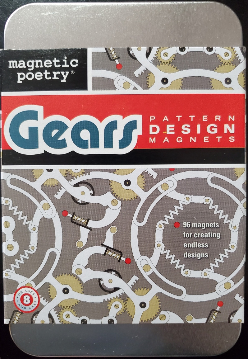 Magnetic Poetry: Gears Edition