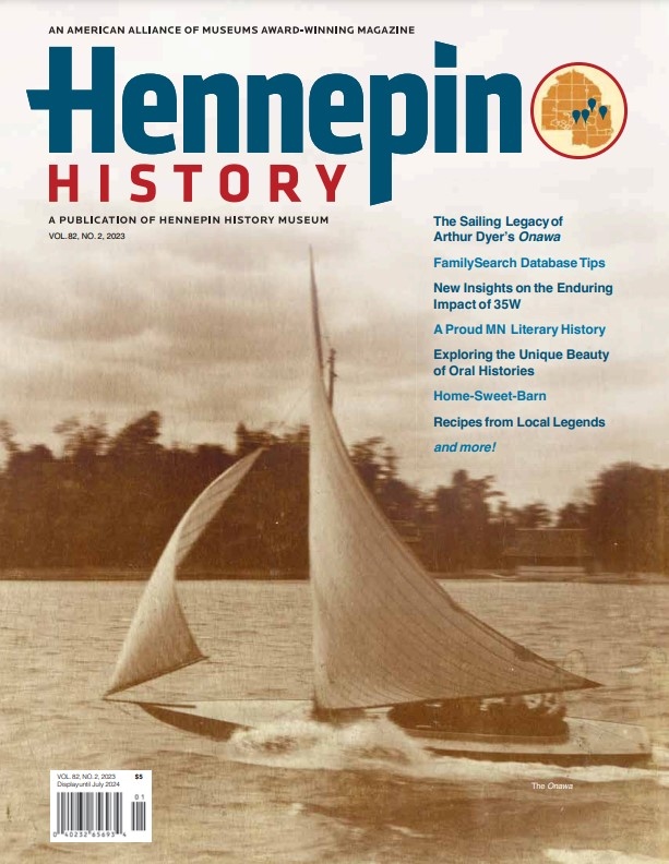 Product Description: Hennepin History, 2023, Vol. 82 No. 2