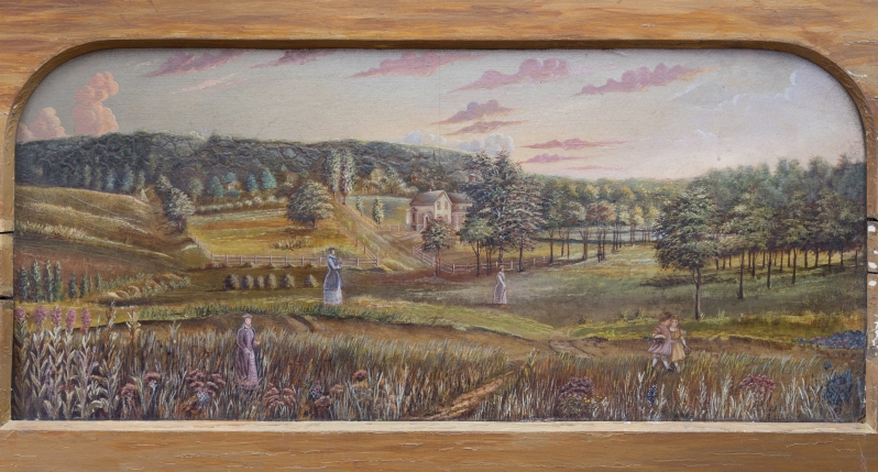 Product Description: Panorama with The Richard Watson's Family Homestead on the front. Artwork information on the back.</br></br>The original work is in Hennepin History Museum's art collection.</br></br>Dimensions: 9" x 4"</br> Postcard - The Richard Watson Family Homestead, 18