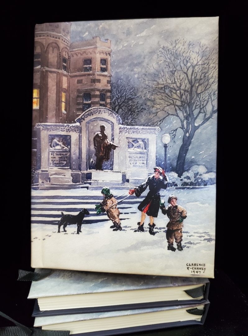 Product Description: Hardcover Journal</br></br>4.25" x 6"</br></br>Lined Paper</br></br>Thomas Lowry Monument, 1947, by Clarence Chaney</br> Journal: Thomas Lowry Monument, 1947