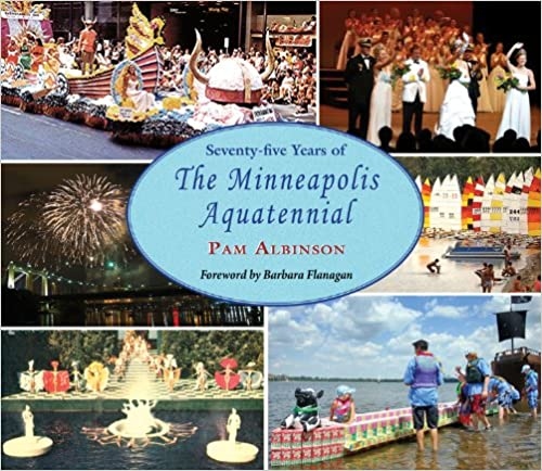 Product Description: In 1940 civic leaders in Minneapolis hit upon the idea of sponsoring an annual summer festival, and from the very first, the Minneapolis Aquatennial was a smashing success; so much so that it was featured in Life and Look magazines, and came to be known as America's Summer Festival. </br></br>In this book, lavishly illustrated with more than 300 vintage photographs, author Pam Albinson chronicles the festival's history and describes the myriad activities associated with it, including rodeos, celebrity appearances, parades, athletic competitions, aeronautical displays, art fairs, a week-long series of swimming and diving performances called the Aqua Follies, and the ever-popular Queen of the Lakes Coronation. </br></br>The book is rich in nostalgic appeal, but it also offers a fascinating perspective on changing times, as choral singing gave way to ''happenings,'' canoe races were dropped in favor of high-powered speedboat racing, and polka events were augmented by dance lines and disco. Essays have been included by the men and women who built the parade floats, those who served as ''royalty'' in various capacities, those who judged the Queen of the Lakes contests, and those who won them.</br></br>About the Author: Pam Albinson was chosen Queen of the Lakes in 1962, and has been dedicated to Aquatennial activities and lore ever since.</br> Seventy-Five Years of the Minneapolis Aquatennial
